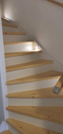Trappen na renovatie