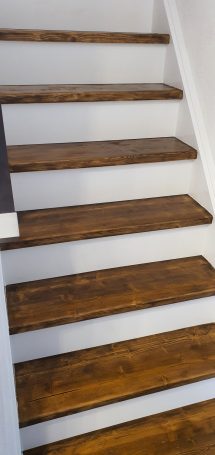 Trappen na renovatie